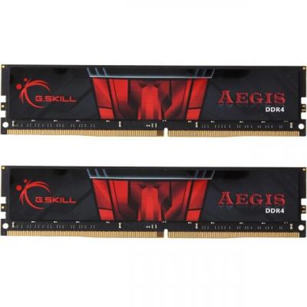 Модуль пам'яті для комп'ютера DDR4 32GB (2x16GB) 2133 MHz Aegis G.Skill (F4-2133C15D-32GIS) - зображення 1
