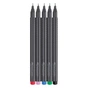 Лайнер Faber-Castell набор ручек капиллярных Grip Finepen трехгранная 0,4 мм, 5 цветов (32143) - уменьшенное изображение 2