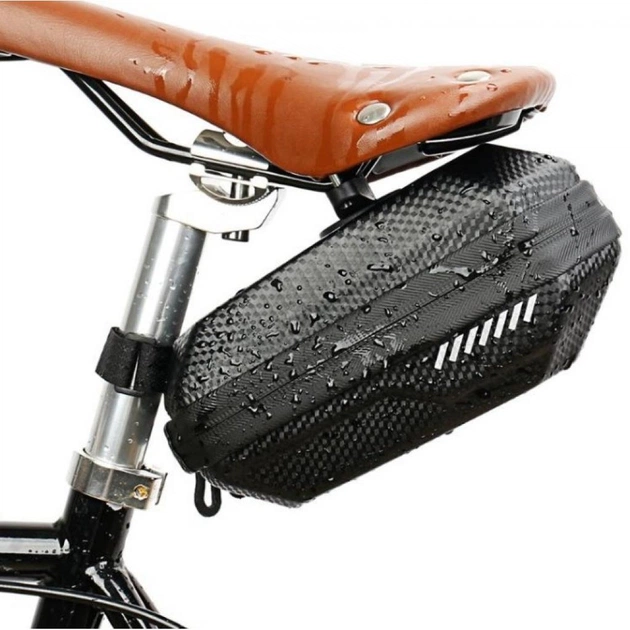 Сумка підсідельна Bravvos BC-BG167 20x10x9 см Black (BIB-053) - picture 3