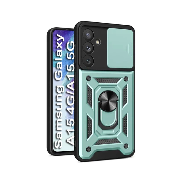 Чохол до мобільного телефона BeCover Military Samsung Galaxy A15 4G SM-A155/A15 5G SM-A156 Dark Green (710751) - зображення 1