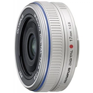 Об'єктив Olympus EW-M1728 17mm 1:2.8 Silver (N3593592) зображення 1