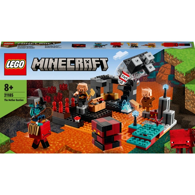Конструктор LEGO Minecraft Бастіон Нижнього світу (21185) - изображение 1