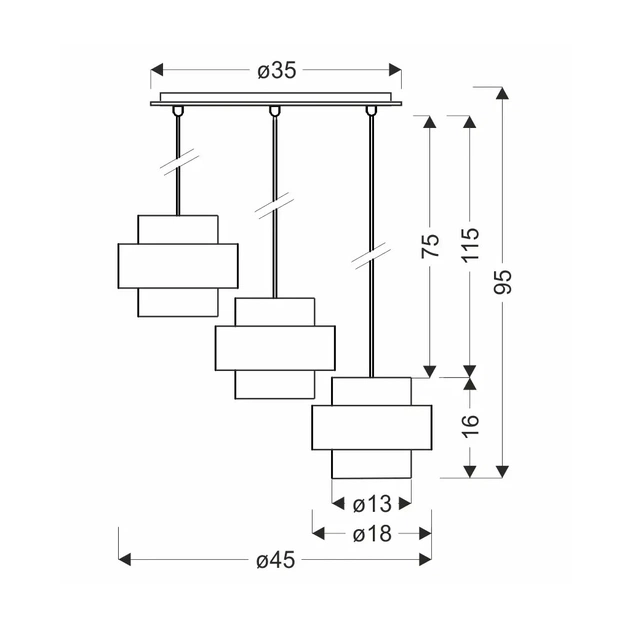 Люстра Candellux Spiega (33-09500) - picture 6