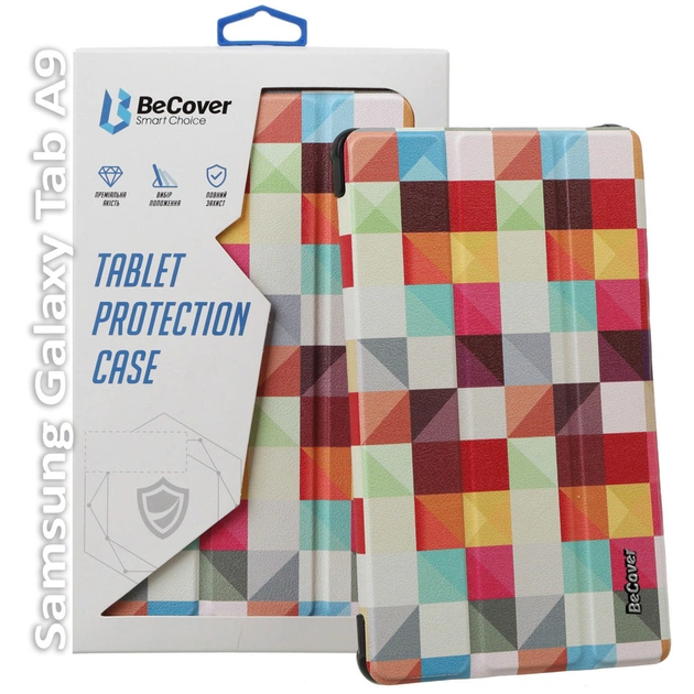 Чехол для планшета BeCover Smart Case Samsung Tab A9 SM-X115 8.7" Square (709918) - изображение 1
