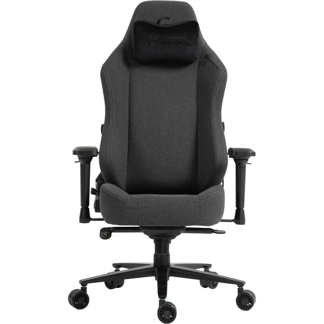 Крісло ігрове GamePro GC775DG Fabric Dark Gray (GC775DG) - зображення 1