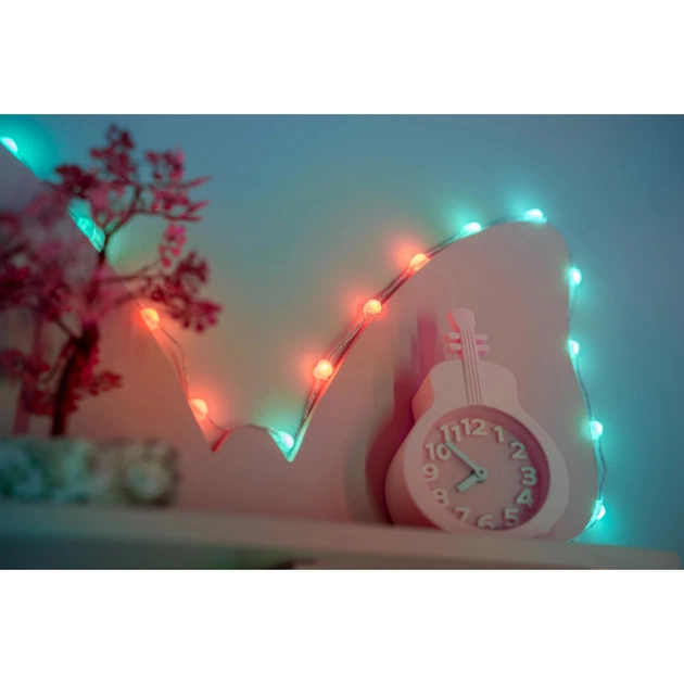 Гірлянда Twinkly Smart LED, Strings USB 200 Heart-shaped RGB LEDs, Green Wire, USB-C 12м (TWKH200RGB-G) - picture 6