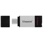 USB флеш накопичувач Kingston 256GB DataTraveler 80 USB 3.2/Type-C (DT80/256GB) - зменшене зображення 2