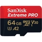 Карта пам'яті SanDisk 64GB microSDXC class 10 UHS-I U3 Extreme Pro V30 (SDSQXCY-064G-GN6MA) - зменшене зображення 2