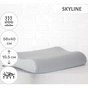 Подушка MirSon ортопедична 6030 Delicate satin Skyline Aero 58х40х10.5 (2200003261509) - зменшене зображення 2