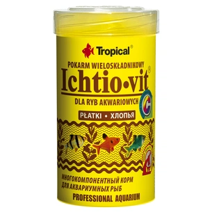Корм для риб Tropical Ichtio-vit у пластівцях 100 мл (5900469770030) зображення 1