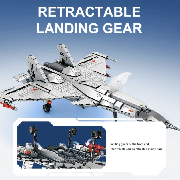 Конструктор «F-16 Fighting Falcon» Grey - зображення 1
