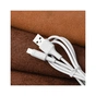 Дата кабель USB 2.0 AM to Lightning 1.0m 2A X25 white HOCO (6957531080114) - зменшене зображення 5