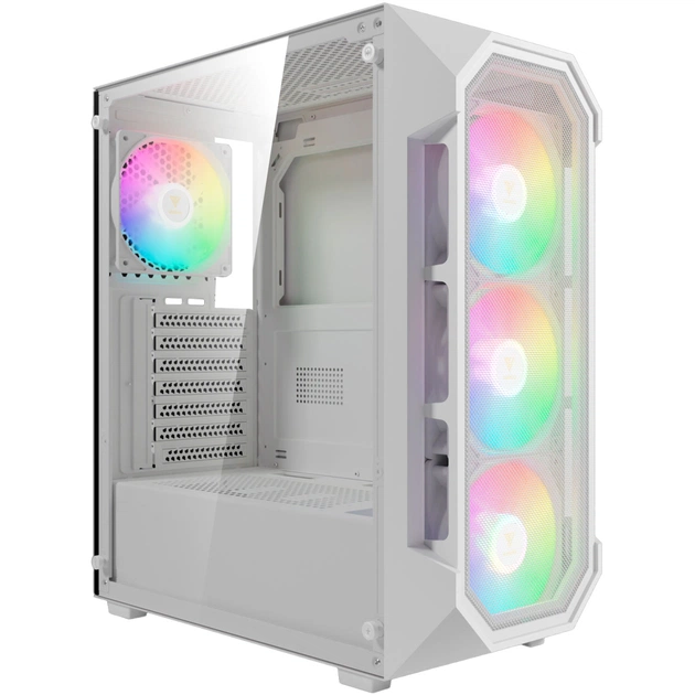Корпус для ПК Gamdias AURA GC1 ELITE WH ARGB (4711514500608) - изображение 1