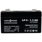 Батарея до ДБЖ LogicPower LPM 6В 1.3 Ah (4157) - зменшене зображення 1