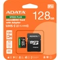 Карта пам'яті ADATA 128GB microSD class 10 UHS-I U3 V30 A2 Speed Plus (UD128GUI3V30A2SP-RA1) - зменшене зображення 3