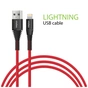 Дата кабель USB 2.0 AM to Lightning 1.2m Red Intaleo (1283126559471) - зменшене зображення 1