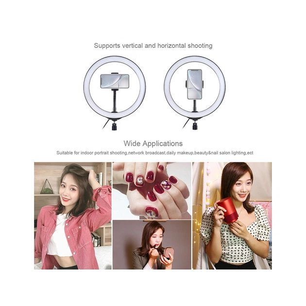 Набір блогера Puluz Ring USB LED lamp 10.2"+ table mount 140cm (PKT3039) - picture 3