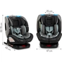 Автокрісло MoMi Tordi (0-36кг) turquoise (FOSA00019) - зменшене зображення 12