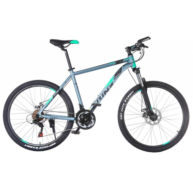 Велосипед Trinx M136 26"х17" Matt-Grey-Cayan-Black (10030098) - изображение 1