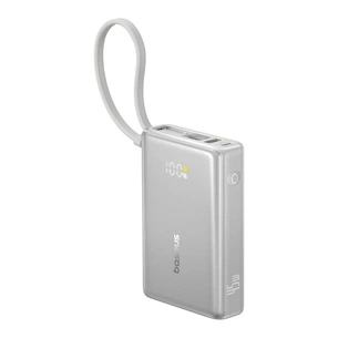 Батарея универсальная Baseus PicoGo 10000mAh 45W PD, QC, Galaxy Natural Titanium (P10076803853-00) изображение 1