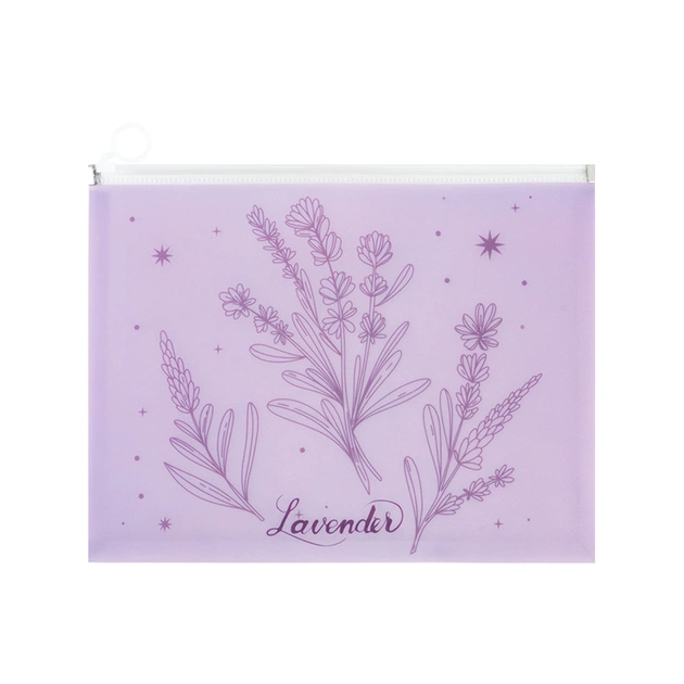 Папка на блискавці Axent zip-lock А4+ Lavender-2 (1497-37-A) - зображення 1