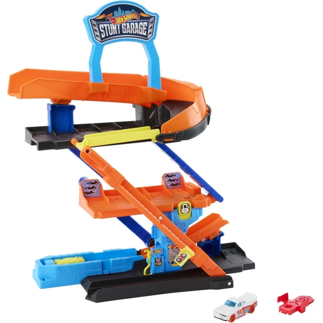 Автотрек Hot Wheels City Гараж-трансформер для трюків (JHL94) - picture 3