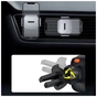 Універсальний автотримач Baseus Easy Control Clamp Car Mount Holder (A Set) Black (SUYK000001) - зменшене зображення 9