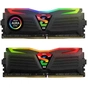 Модуль пам'яті для комп'ютера DDR4 16GB (2x8GB) 3000 MHz Super Luce Black RGB Sync LED Geil (GLS416GB3000C16ADC) - зменшене зображення 1