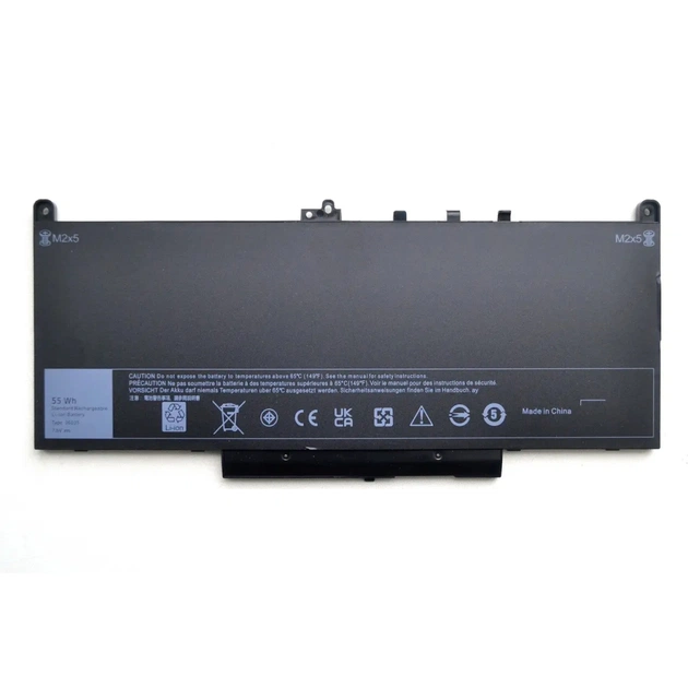 Аккумулятор для ноутбука Dell Latitude E7470 J60J5, 55Wh, 4cell, 7.6V, Li-ion AlSoft (A47995) - изображение 1
