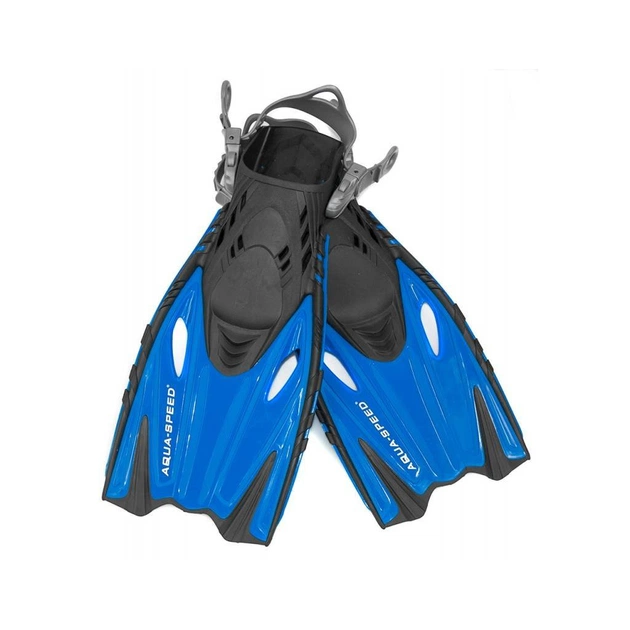Ласты Aqua Speed Bounty 725-11 5568 синій 32-37 (5908217655684) - изображение 1