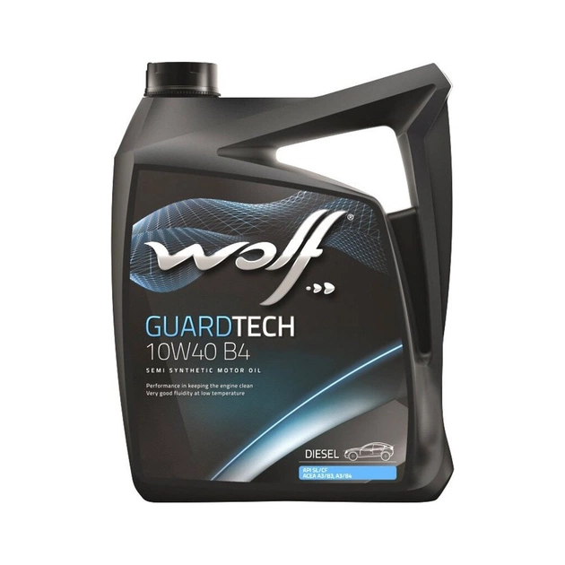 Моторное масло Wolf Guardtech 10W-40 4л (8303814) - изображение 1