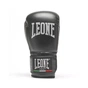 Боксерские перчатки Leone GN383 Thunder Black 12 oz (kapu v komplekti) (GN383_Black_12oz) - уменьшенное изображение 3
