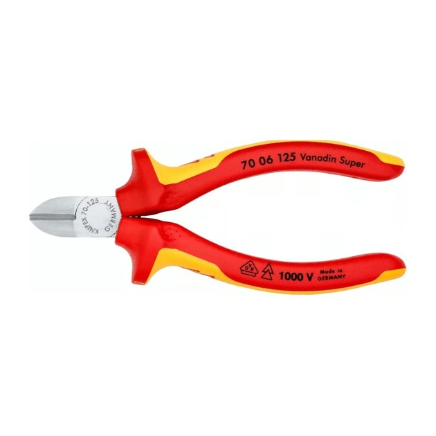 Кусачки KNIPEX бокові 70 06 125 (70 06 125) - picture 3