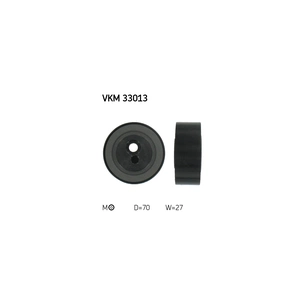 Ролик натягувача ременя SKF VKM 33013 зображення 1