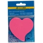 Бумага для заметок Buromax with adhesive layer "Heart", 50 sheets, NEON colors mix (BM.2362-99) - уменьшенное изображение 2