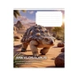 Тетрадь Школярик Dinosaurs 12 листов клетка (012-3753K) - уменьшенное изображение 4