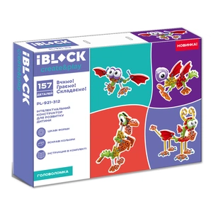 Конструктор iBlock Create&Play 157 деталей (PL-921-312) зображення 1