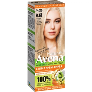 Фарба для волосся Acme Color Avena Naturals Стійка 9.13 - Beige Light Brown (4823115503091) зображення 1