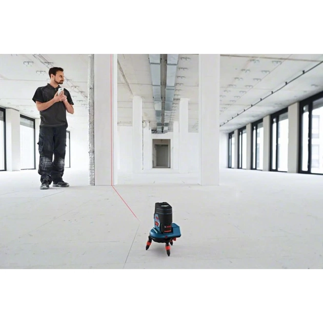 Лазерний нівелір Bosch Professional GCL2-50C+RM2 до 20м, ±0.3мм/м, 4AAx1.5В, IP54, чохол, мішеннь, кейс (0.601.066.G03) - picture 3