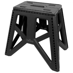 Стул складной Tribe Camp Chair High пластиковий black (T-EF-0002-black) изображение 1