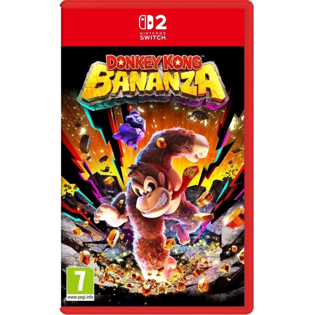 Гра Nintendo Donkey Kong Bananza, картридж (Switch 2) (0045496312763) - picture 1