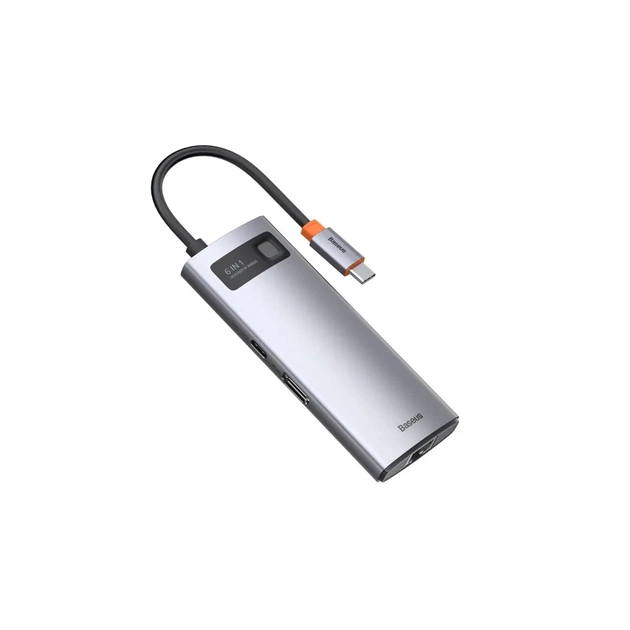 Концентратор Baseus USB-C 6-in-1 (CAHUB-CW0G) - picture 4