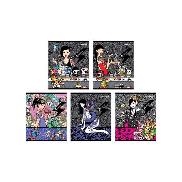 Зошит Kite tokidoki , 48 аркушів, клітинка (TK22-259) - зображення 1