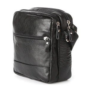 Сумка Shvigel Шкіряна Чорна (00926) зображення 1