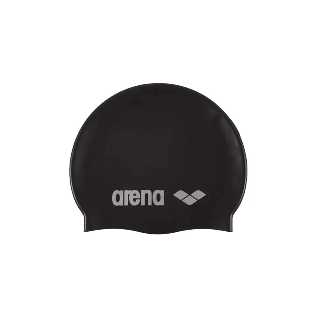 Шапка для плавання Arena Classic Silicone 91662-055 чорний Уні OSFM (3468333887410) - зображення 1