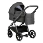 Коляска TUTIS 2 в 1 Leo Dark Grey (1222103) - зменшене зображення 3