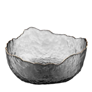 Салатник Ardesto Bell, 16.5см, скло, сірий (AR5006) зображення 1