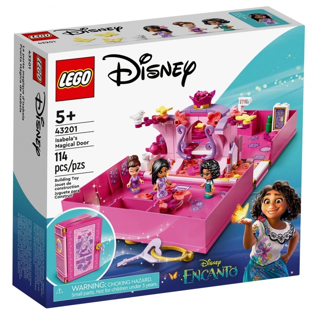 Конструктор LEGO Disney Princess Чарівні двері Ізабелли 114 деталей (43201) - зображення 1