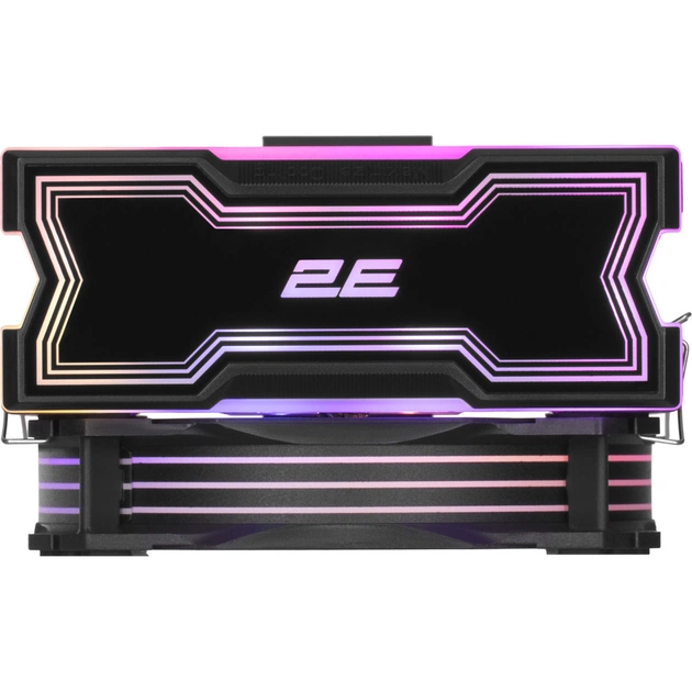 Кулер до процесора 2E Gaming Air Cool AC120D4TC-ARGB, LGA1700, 1366, 1200, 115X, AM5, AM4, AM3, AM3+, AM2, AM2+, FM2, (2E-AC120D4TC-ARGB) - picture 8