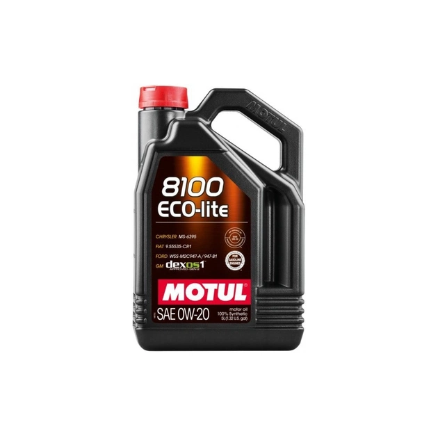 Моторна олива MOTUL 8100 Eco-lite 0w20 5л (MOTUL 0w20 5л) - изображение 1